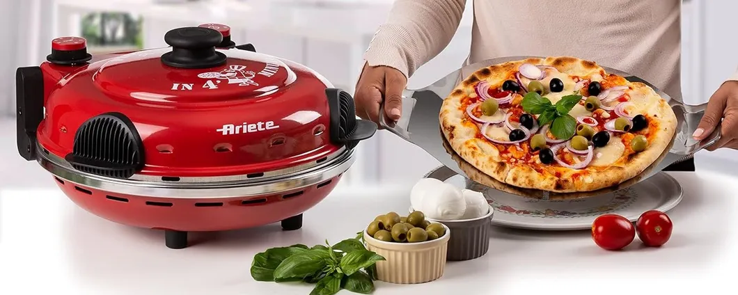 Pizza spettacolare con il forno Ariete 919, ora IN PROMO su Amazon!