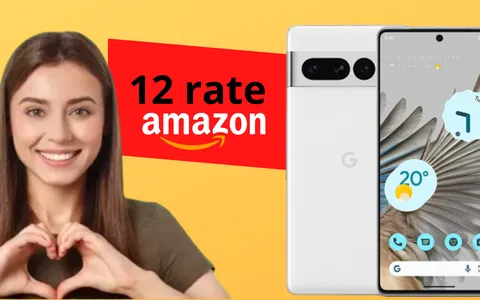 Google Pixel 7 Pro: tornano le SUPER 12 RATE mensili di AMAZON (e lo sconto)