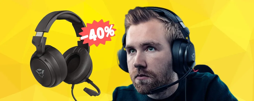 Trust Gaming GXT 433: cuffie con microfono a PREZZO SHOCK