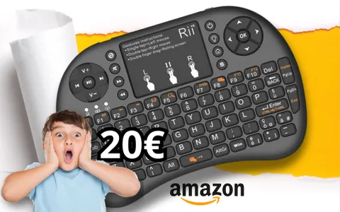 SOLO 20€ per la Mini Tastiera Wireless: scoprila su Amazon e ottienila ora!