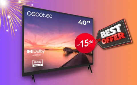 Cecotec TV: 40 pollici A MENO DI 200€ con l'offerta a tempo Amazon