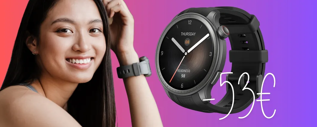 Amazfit Balance: uno smartwatch con AI integrata, GPS e 14gg di autonomia