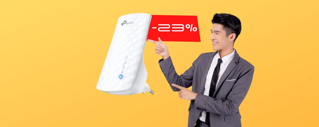 TP-Link RE190: il range extender più venduto su Amazon in sconto del 23%