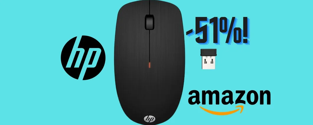 PAZZESCO 51% di sconto sul Mouse HP: PREZZO REGALATO