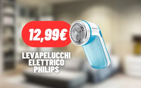 VESTITI IMPECCABILI con il Levapelucchi Elettrico Philips al 35% di SCONTO