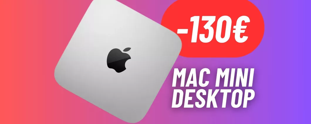 CALA A PICCO il prezzo del Mini Mac Desktop: 130€ RISPARMIATI