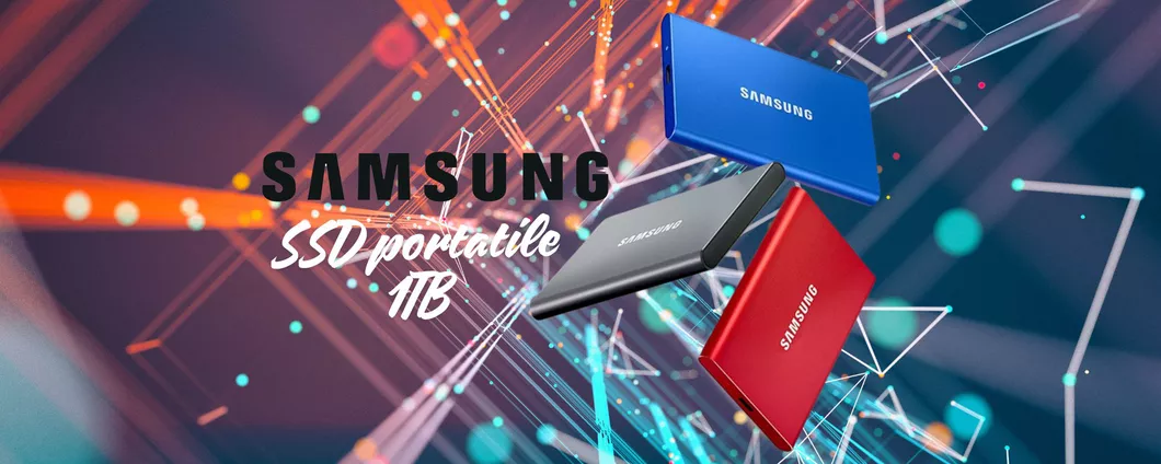 Non cancellare nulla con l'SSD Samsung da 1TB, robusto e velocissimo