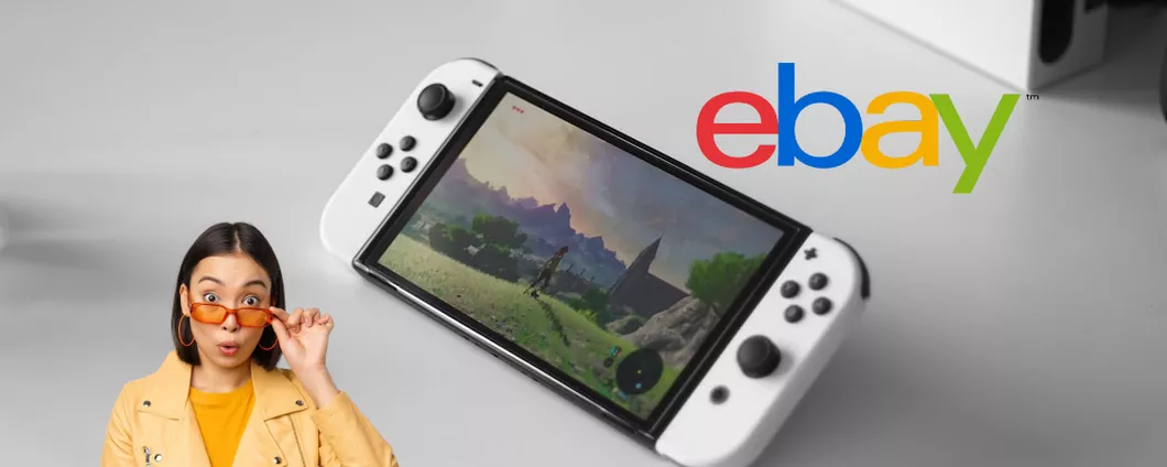 Nintendo Switch OLED: su eBay l'offerta è IMPERDIBILE