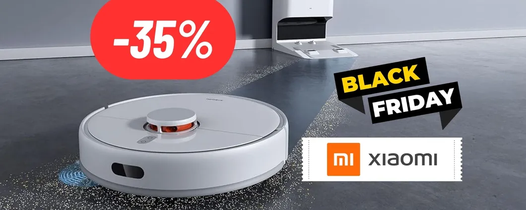 Il compagno ideale per le pulizie è Xiaomi: ROBOT IN SCONTO DEL 35%