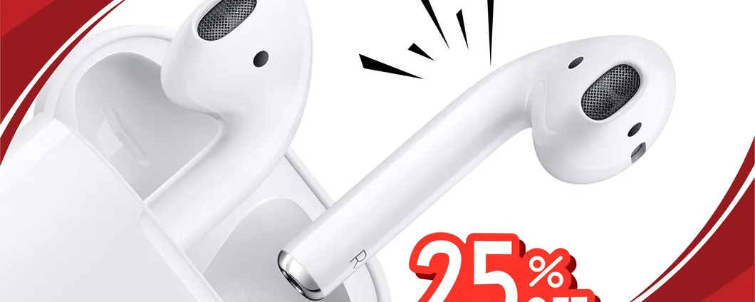 CHE SCONTO: Apple AirPods originali PRECIPITANO del 22% per poco tempo!