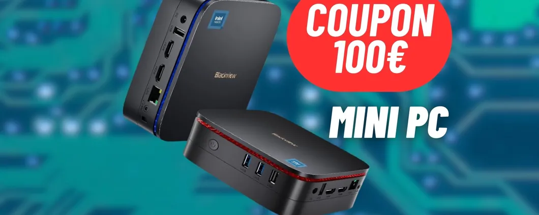 Mini PC potentissimo con 16GB di RAM e 512GB di SSD in sconto di 100€