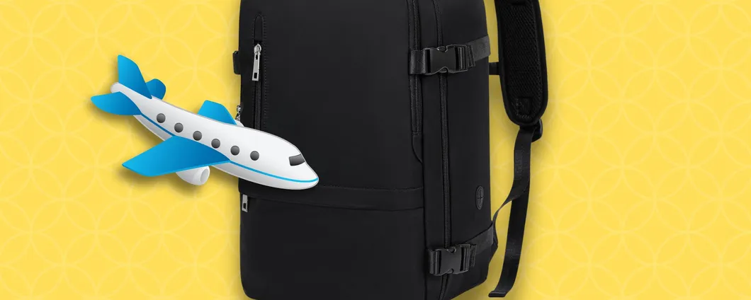 Borsa da cabina con dimensioni PERFETTE: scoprila a soli 26€ su Amazon!