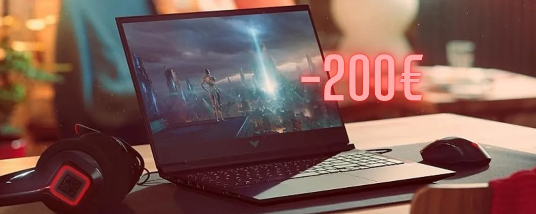 HP Victus: computer da gaming con i5 e Nvidia RTX 4050 da 6GB (-200€)