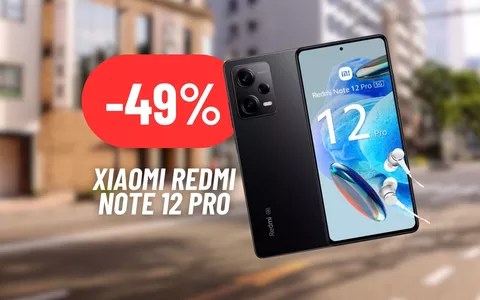 DISINTEGRATO IL PREZZO dello Xiaomi Redmi Note 12 Pro: 49% di SCONTO