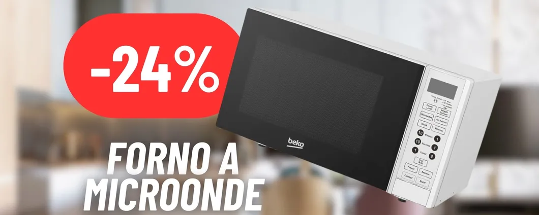 Il compagno perfetto in cucina: Forno a Microonde Beko in MAXI SCONTO