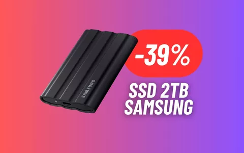 2TB portatili, l'SSD per eccellenza di Samsung è in SUPER OFFERTA