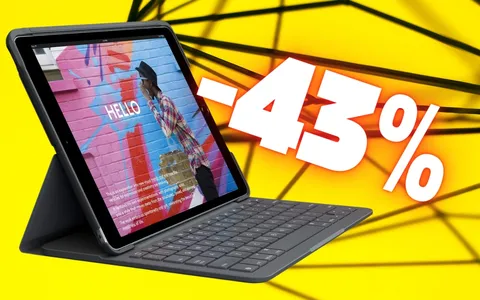 Logitech Slim Folio: trasforma il tuo iPad in un computer e RISPARMIA il 43%