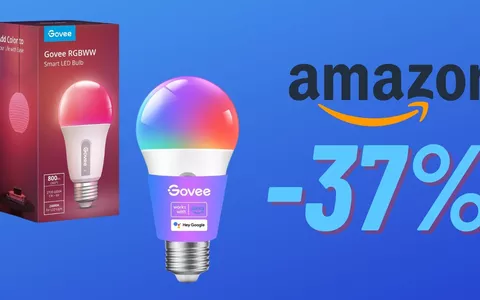 Lampadina Smart Govee ora in SUPER OFFERTA su Amazon!