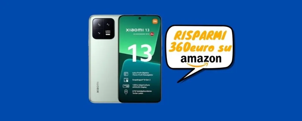 FOLLIE che trovi solo si eBay: Xiaomi 13 ti costa 360 euro IN MENO