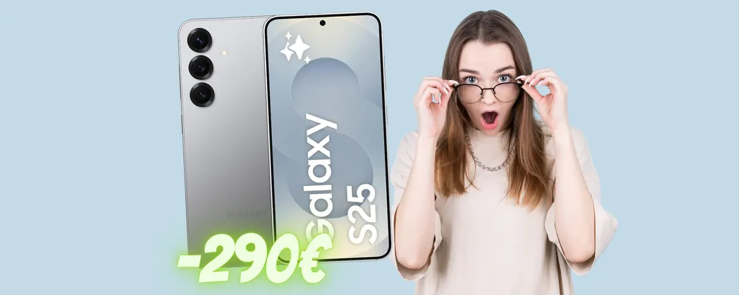 Scopri l'equilibrio perfetto tra design e potenza: Galaxy S25 a 290€ in MENO