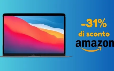 MacBook Air oggi ti COSTA POCHISSIMO grazie allo sconto del 31% (Amazon)