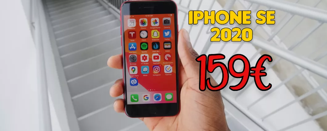 iPhone SE 2020 ricondizionato e compatibile con iOS 17: prezzo PAZZO
