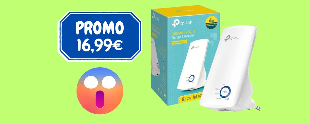 Crollano i muri e anche i prezzi... Ripetitore WiFi IN SCONTO ad un vero PREZZACCIO