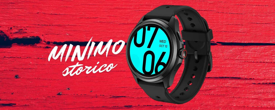 Ticwatch Pro 5 in sconto folle su Amazon, il prezzo più basso di sempre