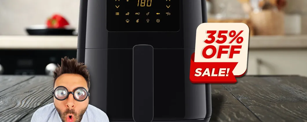 Leggerezza in cucina con la Friggitrice ad Aria Philips in super sconto (-33%)