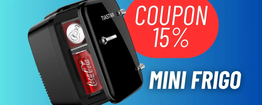 Una volta provato questo Mini Frigo portatile non potrai più farne a meno: COUPON ATTIVO su Amazon