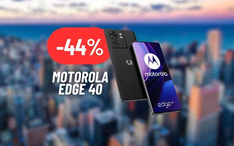 DISINTEGRATO IL PREZZO del Motorola Edge 40 su Amazon: sconto XL