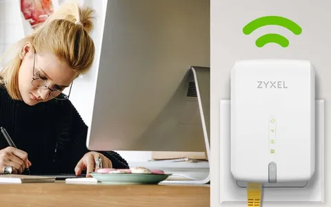 Amplificatore Wi-Fi dual-band Zyxel WRE6605, una BELVA con un segnale a prova di barriere