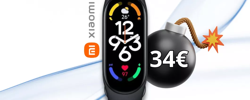 Xiaomi Mi Smart Band 7: solo 34€ per un regalo top di gamma per te o per gli amici!