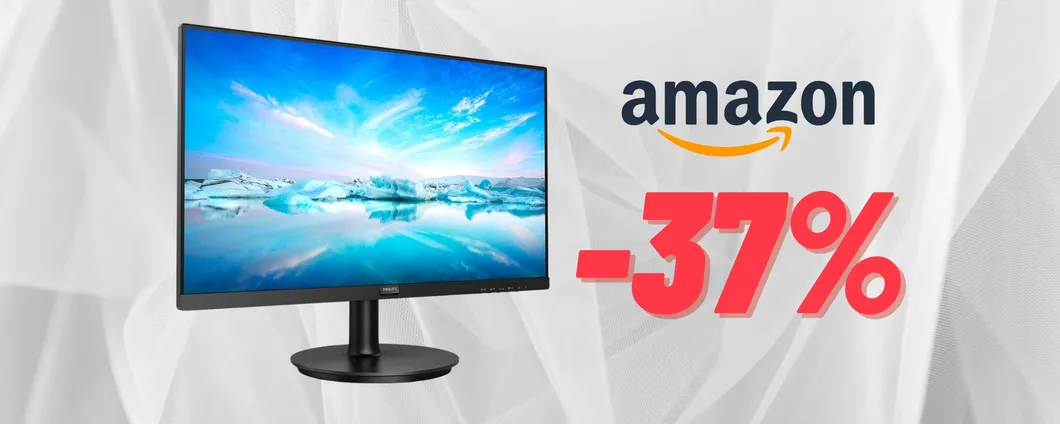 OCCASIONE per il Monitor Philips Full HD 24'', ora IN OFFERTA