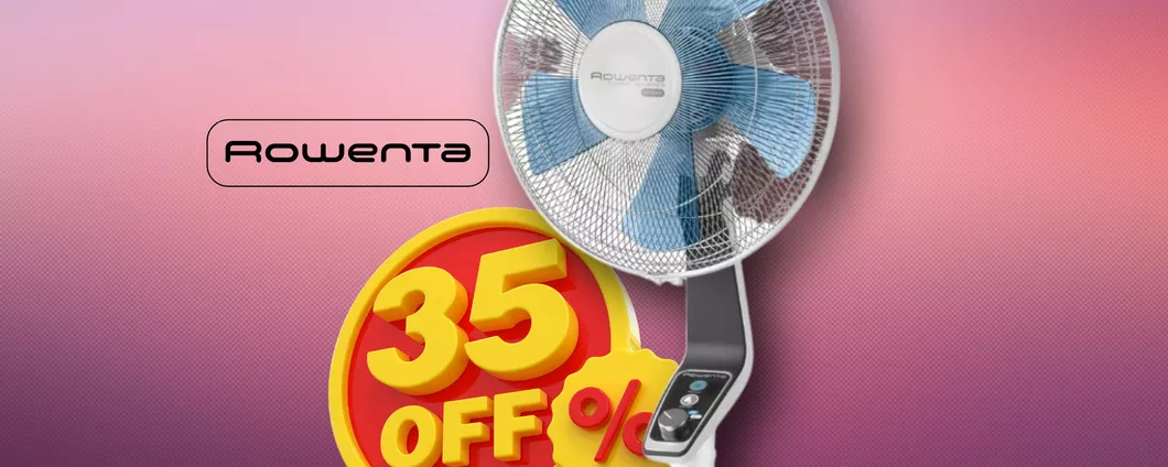 POTENTE Ventilatore Rowenta con 4 velocità: acquistalo ORA su Amazon!