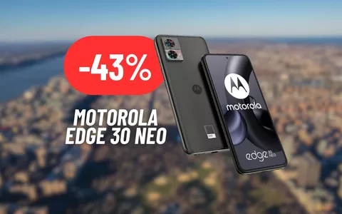 CROLLA IL PREZZO del Motorola Edge 30 Neo su eBay: risparmia 130€