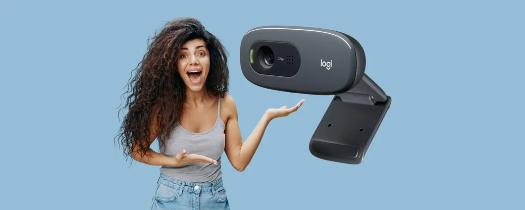 Webcam Logitech C270: qualità HD a meno di 19 euro!