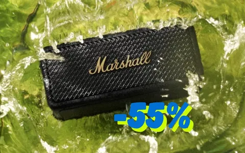 Marshall Emberton II: suono a 360° e design resistente con il 55% di sconto