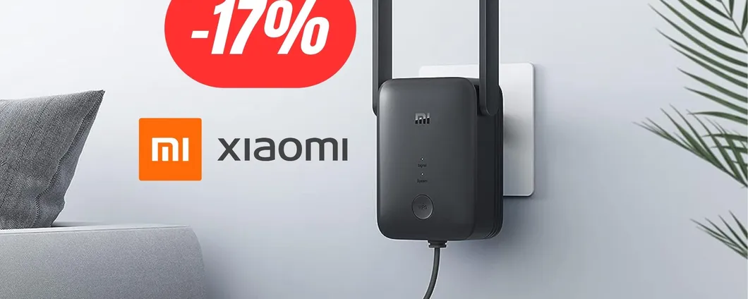 Potenzia il tuo WiFi con il ripetitore Xiaomi in offerta su Amazon