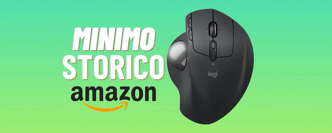 Comfort e precisione al TOP: mouse Logitech MX Ergo S in offerta su Amazon