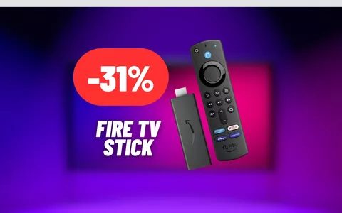 Accedi a tutti i contenuti streaming con la Fire TV Stick ad un PREZZO CLAMOROSO