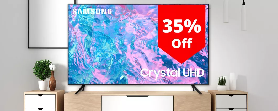 Samsung Crystal UHD 4K: il tuo nuovo televisore oggi COSTA MENO di sempre!