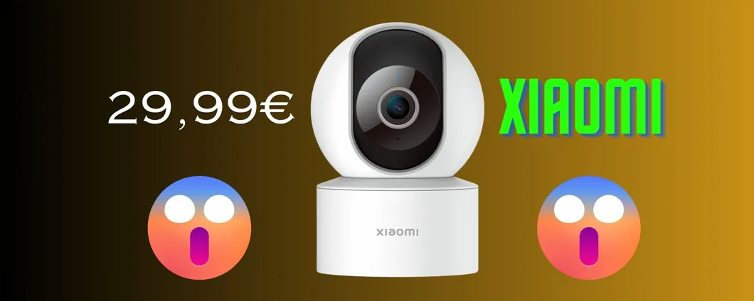 La smart camera Xiaomi ad un PREZZO SUPER