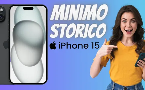iPhone 15 Plus da 128GB al MINIMO STORICO su Amazon