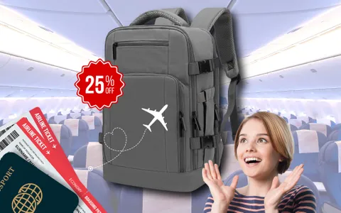 Zaino PERFETTO per voli low cost: il tuo compagno per le fughe autunnali e non solo!