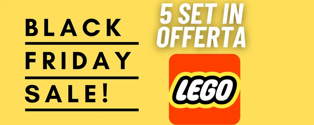Scopri le Offerte LEGO del Black Friday Amazon 2023