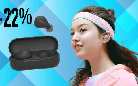 Sony WFC510: cuffiette wireless super comode e leggere con ricarica rapida