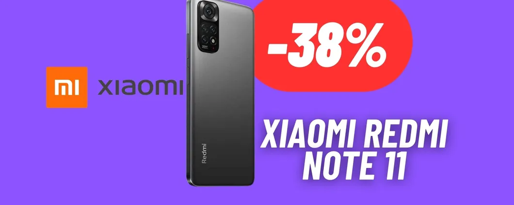Xiaomi Redmi Note 11 è lo SMARTPHONE perfetto per CHIUNQUE: MEGA PROMOZIONE