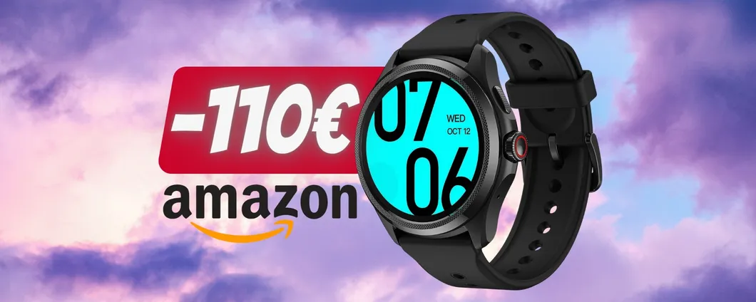 Ticwatch Pro 5 in OFFERTA limitata al MINIMO STORICO (-31%)