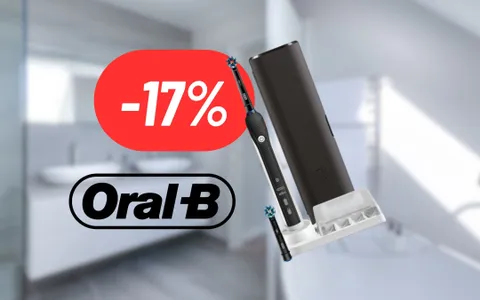 Sorriso smagliante con lo spazzolino elettrico Oral-B in MAXI SCONTO